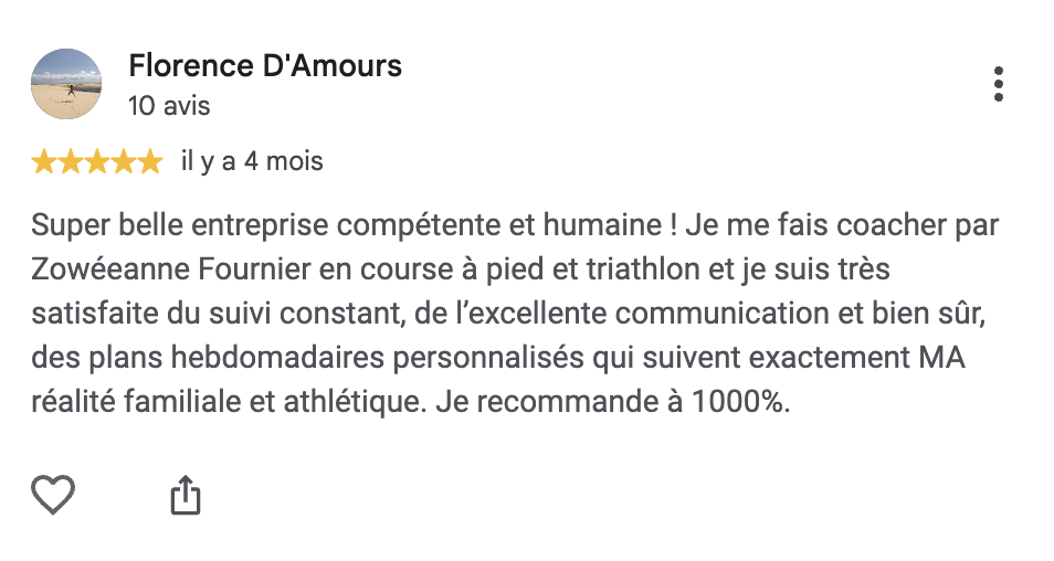 Avis Google de Florence